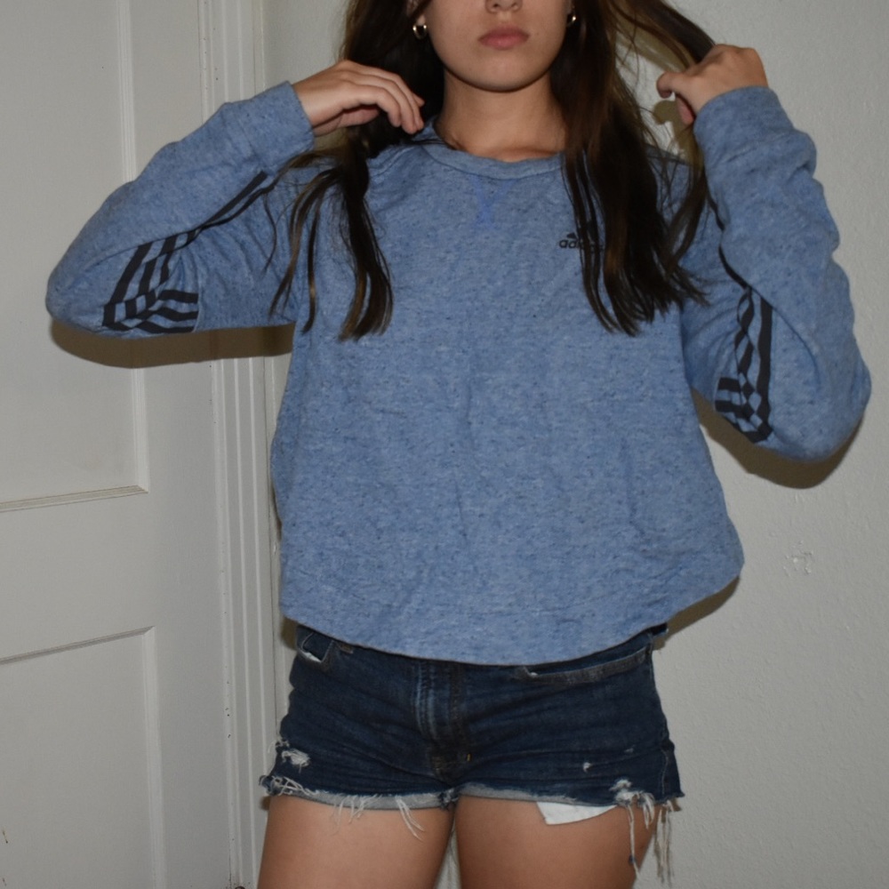 Blue Adidas Sweatshirt